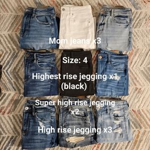 AE JEAN BUNDLE of 9